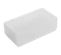 Compartment Freezer Storage Box for 2ml Tubes with Lid | Polypropylene Construction, Numbered Slots, Lab Freezer Use, Sample Tracking, Tight-sealing Cover