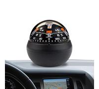 Compass A for Dashboard 'Car,Spherical Compass - Dual Navigation Guide | Lightweight Spherical Compass Design for Car, Boat and Exterior Dashboard