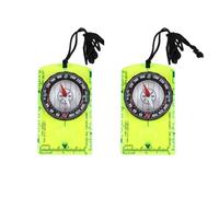 Compass - Acrylic Water Proof Hiking Survival Compass with 360° Rotating Bezel for Hiking, Backpacking & Outdoor Camping (4.13x2.44x0.53in)