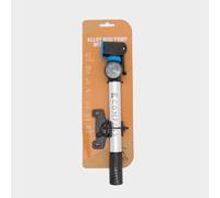 Compass Airflow Alloy Mini Pump With Gauge - Black, Black
