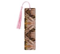 Compass and Ancient Map Print Wooden Bookmark Bookmarks with Tassels Book Marks for Reading Hardcover Books Notebooks
