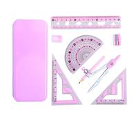 Compass and Geometry Protractor Set Compass Protractor Set | Math Geometry Sets | Complete Kit with Storage Box for Students Student Assignment