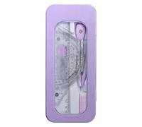 Compass and Protractor Set, Protractor and Compass Set - Student Geometry Math Set | Drawing Compasses with Math Protractor, Set Squares, Ruler and More for Students Doing Homework