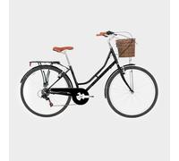 Classic Women's Hybrid Bike - Black, Black S/M