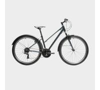 Compass Curb Low Step Hybrid Bike, Teal S-M