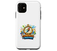 Compass Destiny Adventure Direction Motivation Graphic Case for iPhone 11