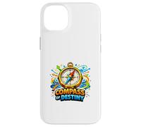 Compass Destiny Adventure Direction Motivation Graphic Case for iPhone 14 Plus