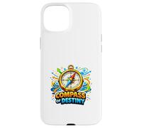 Compass Destiny Adventure Direction Motivation Graphic Case for iPhone 15 Plus