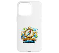 Compass Destiny Adventure Direction Motivation Graphic Case for iPhone 15 Pro Max