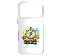 Compass Destiny Adventure Direction Motivation Graphic Case for iPhone 17 Pro