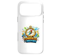 Compass Destiny Adventure Direction Motivation Graphic Case for iPhone 17 Pro Max