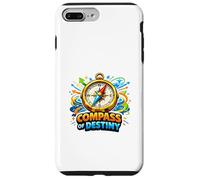 Compass Destiny Adventure Direction Motivation Graphic Case for iPhone 7 Plus/8 Plus