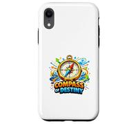 Compass Destiny Adventure Direction Motivation Graphic Case for iPhone XR