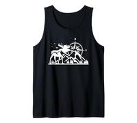 Compass Elk Mountains Hiking Mountaineering Mountain Alaska Tank Top