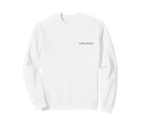 Compass Entrepreneurship Principles CEPs List - Black Text Sweatshirt