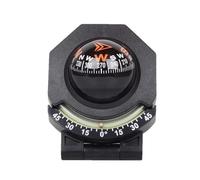 Compass for Car Dashboard, Glowing Spherical Compass Direction Pointing With Inclinometer, Portable 180 Degree Adjustable Compass For Vehicles, Boats, Camping