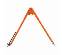 Compass for Woodworking, Professional Carpenter Pencil Compass with Pencil Holder Adjustable Pencil Marking Compass Circle Scratch Marking Locking Wing Divider, for Geometry (2)