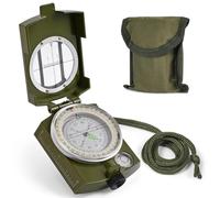 Compass, Hiking Compass for Survival with Lensatic - Water-Resistant Durable and Pocket-Sized