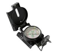 Compass Hiking Survival, Aluminum Alloy Lightweight Pocket Compass, 2.95 x 2.17 in Portable Hunting Adventures, Navigation Tool for Camping, Backpacking, Outdoor Travel, Random colour., Se référer au