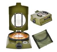 Compass Hiking Survival Equipment Tool with Lanyard & Pouch