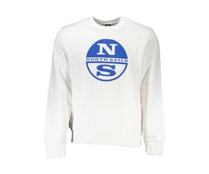 Compass Logo Sweatshirt - male - North Sails - Sweatshirts - White - XL - Sweatshirts & Hoodies XL