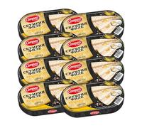 Compass Mackerel Fillet in Sunflower Oil Delicious Nutritious Fish Quick Easy Ready to Eat Ready Meals Bulgarian Origin 170g Pack of 8