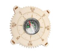 Compass Making Kits | Wooden Student Compass - Wooden Kids Travel Compass, Multifunctional Experimental Teaching Equipment for School