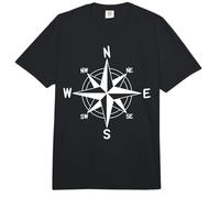 Compass Nautical Windrose Sailing Comfort Colors Adult Heavyweight T-Shirt