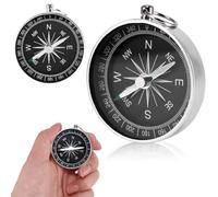 Compass Navigation Pocket Compass With Adjustable Declination, for Outdoor Camping with compass for Expedition Map Reading, Navigation, Orienteering and Survival