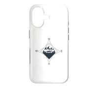 Compass - North - South - West - East - Travel - Mountains Case for iPhone 17