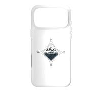 Compass - North - South - West - East - Travel - Mountains Case for iPhone 17 Pro Max