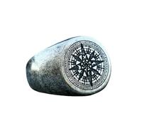 Compass Ring for Men and Women Stainless Steel Titanium Steel Jewelry