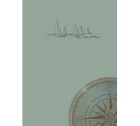 Compass Rose: A Nautical-Themed Lined Journal for Daily reflections, Travel Notes, and Creative Writing