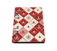 Compass Roses Notebook, Pu Leather A5 Notebooks, Lined Paper University Notebook 180Pages/90Sheets, Homework Book for School, A5 Exercise Book for Women, Student Essentials University Women Man