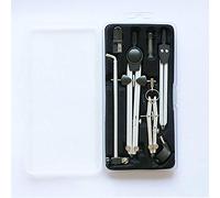 Compass school compass with quick adjustment, set with extension rod and universal adapter, precise and precise