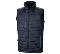 Compass Softshell Padded Gilet Result Mid Navy S