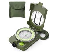 Compass, Sportneer Waterproof Shockproof Hiking Military Navigation Compasses with Carrying Bag for Hiking Camping Climbing Biking Exploring Geology Outdoor Activities