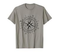 Compass T-Shirt Trendy Tee T-Shirt