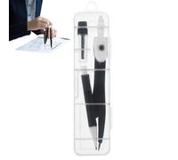 Compass Tool Mathematical Compass - Metal And Lead, Portable Drawing Geometry 4.72 X 0.98 Inch | Student Drawing Tool For School, Drafting, Technical Drawing, Drafting Projects