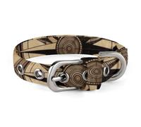 Compass Wind Road Map Dog Collar, Soft Comfortable Pet Collar for Small & Medium Dogs, Adjustable Durable Cat Collars for Puppies