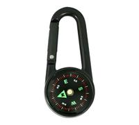 Compass with Carabiner, Key Ring Compass-Outdoor Mini-On-Side Compass | Pocket Compass with Clear Scale for Exploration, Field Exercises, Mountaineering, Hiking, Camping, Reliable