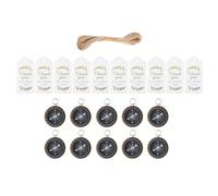 Compasses Pendant Wedding Souvenir Suit Navigational Compasses Accessories for Unforgettable and Stylish Decoration Set