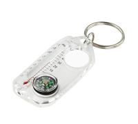 Compasses Thermometers Keychain - Compass Keychain Carabiner Thermometer | Pocket Sized Pocket Compass Equipment | Multifunctional Survival Tool For Outdoor Sports Hiking Camping