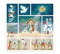 Compassion Charity Christmas Cards: A Child is Born (10 Pack)