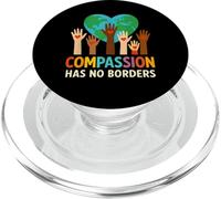 Compassion Has No Borders Spread The Peace and Kindness PopSockets PopGrip for MagSafe