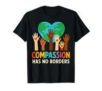 Compassion Has No Borders Spread The Peace and Kindness T-Shirt