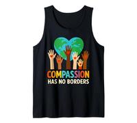 Compassion Has No Borders Spread The Peace and Kindness Tank Top