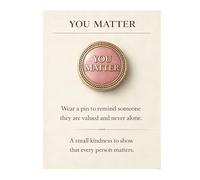 Compassion Heart Badge, Emotional Wellness Accessory for Clothing or Bag, Alloy Pin with Vibrant Coloring Lapel Pins for Women Brooches and Pins for Bags