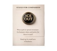 Compassion-Themed Care Badge, Heart Design for Mental Wellness, Premium Alloy Brooch for Jackets, Hats, and Bags Brooch for Women
