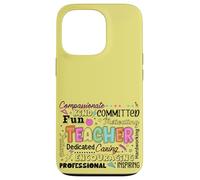 Compassionate Caring Teacher - School Teacher Appreciation Case for iPhone 13 Pro